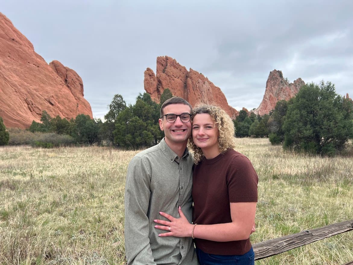 Eden-Faith Hinton and Jordan Aasman